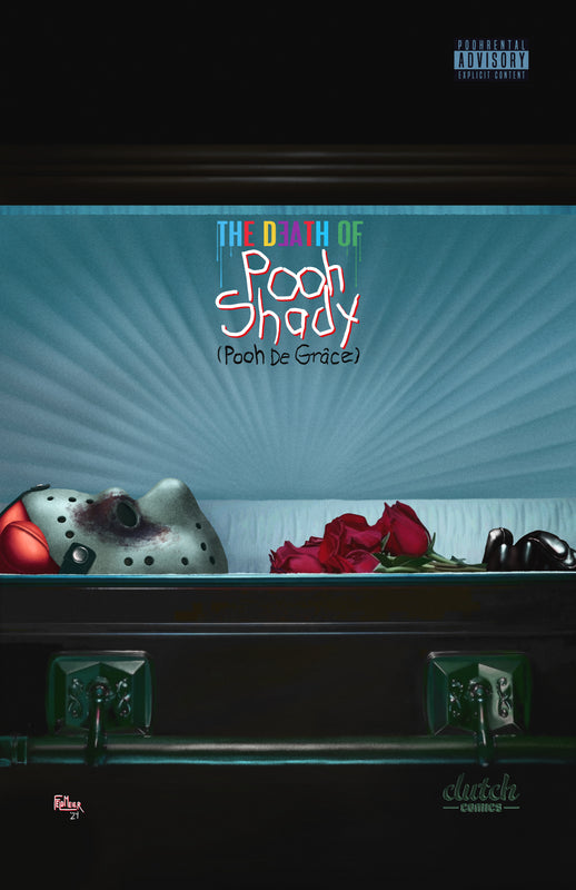 Do You Pooh Eminem Death Of Slim Shady Casket - White Mask