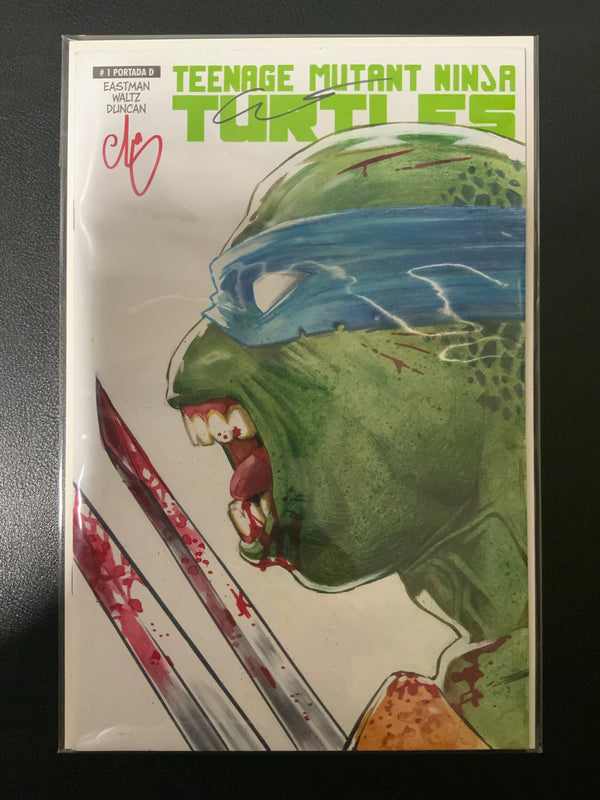 TMNT Leonardo Original Art Commission By Esau & Isaac Escorza