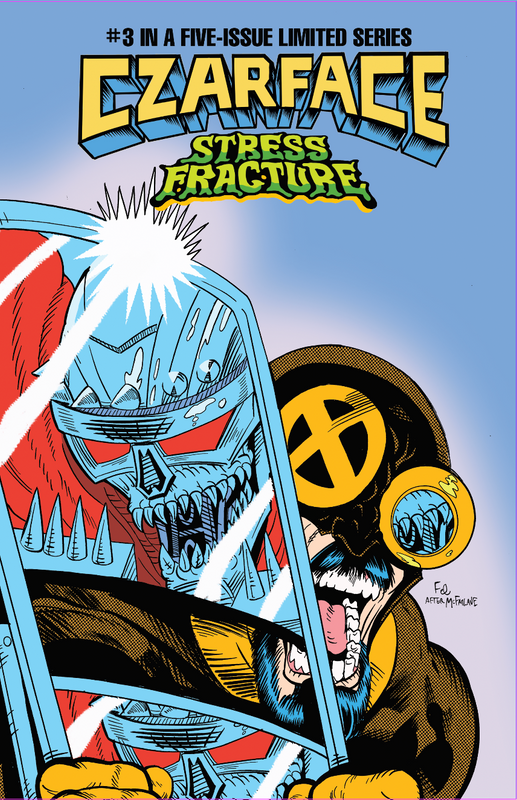 Czarface Stress Fracture #3 Felipe Flores Hulk 340 Homage Variant Clutch Comics x Gringos Comics Exclusive (LTD 250)