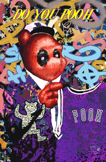 Do You Pooh Kobe Bryant Draft Day Graffiti (Red Suit)